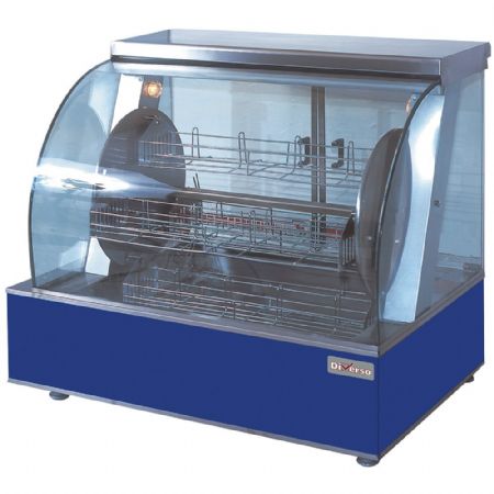 Rôtissoire professionnelle électrique rotative, 4 paniers, 16-20 poulets, 5.4 kW - Diverso By Diamond - WR-ROTI-SK Rôtissoire professionnelle électrique rotative, 4 paniers, 16-20 poulets, 5.4 kW - Diverso By Diamond - WR-ROTI-SK