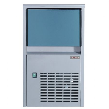Machine à Glaçons PRO pleins 24 kg/24 h avec réserve 6 kg inox - Diverso By Diamond - WR-SP24-A/R2X