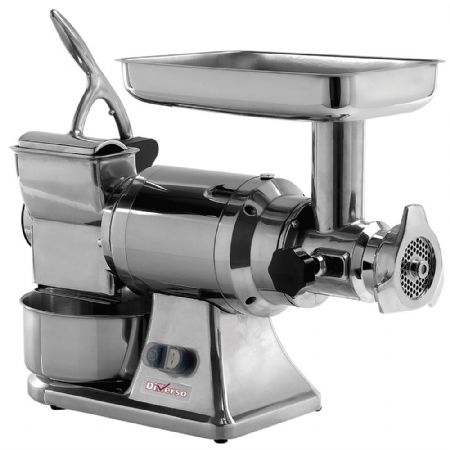 Hachoir à viande Combiné n°22 et râpe parmesan avec grille 6 mm - Diverso By Diamond - WR-TGRP-22 Hachoir à viande Combiné n°22 et râpe parmesan avec grille 6 mm - Diverso By Diamond - WR-TGRP-22