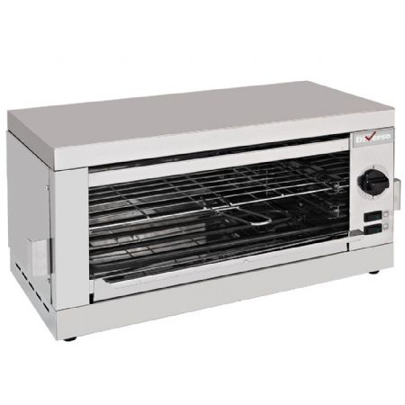 Toaster 1 étage avec minuterie, 2.2 kW, 532x255x275 mm - Diverso By Diamond - WR-TSE1-S