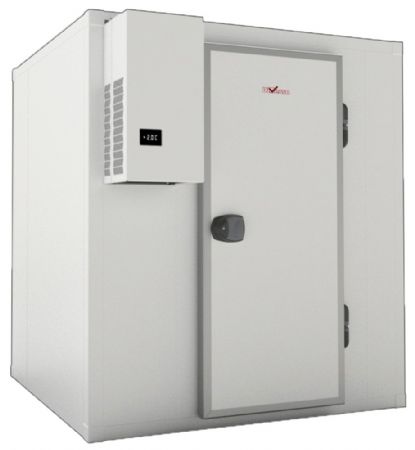 Chambre froide négative avec groupe isolation 80 mm 2190x2190x2190 mm - Diverso by Diamond - WR-Z2226-SP8S