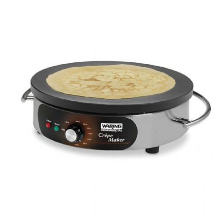 Crêpière (et gaufrier) électrique Monophasé 40 cm thermostat 300°C - Waring - WSC160XE