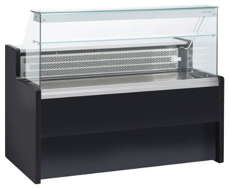 Vitrine réfrigérée snacking vitre droite longueur 1500 mm +4/+6°C - Coolhead - WTE 150
