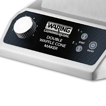 Gaufrier  cornet de glace double 1,4kW - 120 cornets/h