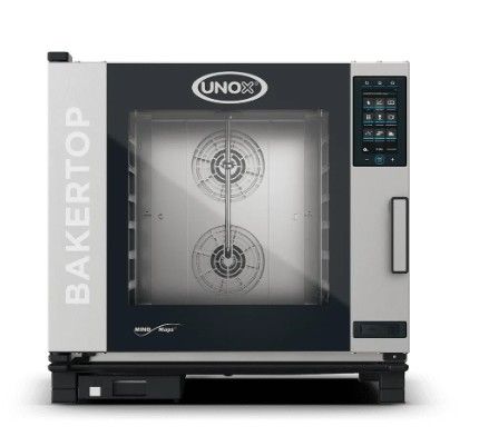 Four mixte patissier gaz  commandes digitales - 6 tages 600x400mm