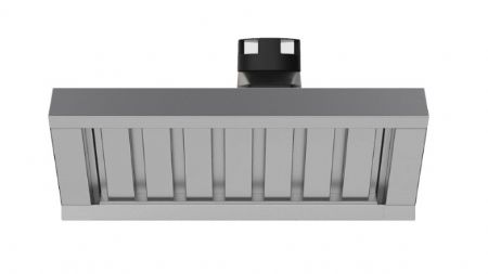 Hotte sans ventilation - 650x1208x240