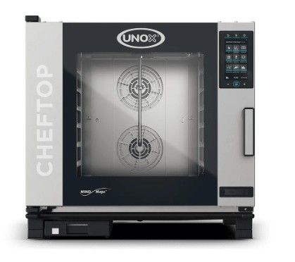 Four mixte gaz  commandes digitales - 6 tages GN2/1