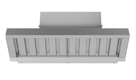 Hotte sans ventilation avec filtre  charbon actifs - 868x1323x366