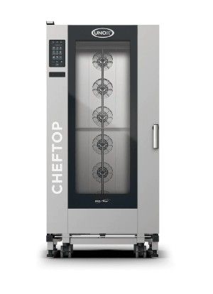 Four mixte patissier gaz  commandes digitales - 20 tages GN1/1