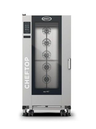 Four mixte patissier gaz  commandes digitales - 20 tages GN2/1