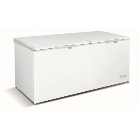 Congelateur bahut professionnel  couvercle battant 650L - 1930x710x825mm