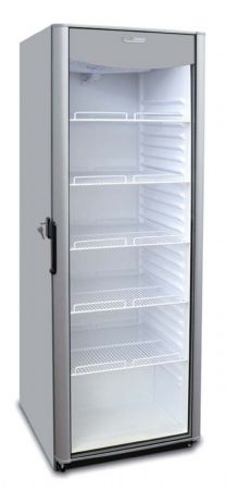 Armoire  boissons positive blanche 1 porte vitre +1 / +10C - 382L