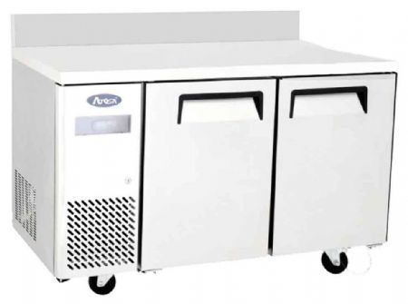 Table desserte réfrigérée COMPACTE Positive 2 PORTES L1200 270 L - Atosa - YPF9022GR-SB