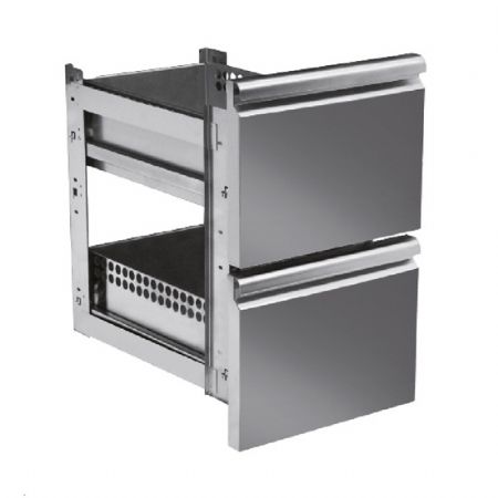 kit de tiroirs GN 2x 1/2 pour tables rfrigres avec profondeur 700 mm