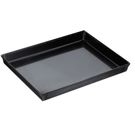 plaque rectangulaire en tle bleu, 600x400x30 mm