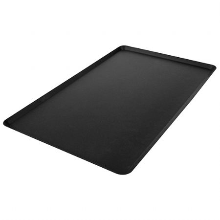 Plaque en aluminium, GN 1/1 - 4 cts emboutie, double revtement thermoplastique anti-adhsif