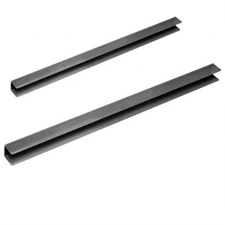 Glissire centrales GN 2/1 (593 mm) en inox pour rfrigrateurs 1400 litres