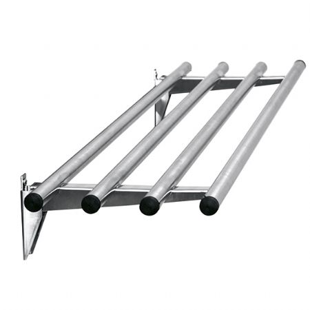 Rampe  plateaux linaire rclinable en tube, l=2200 mm
