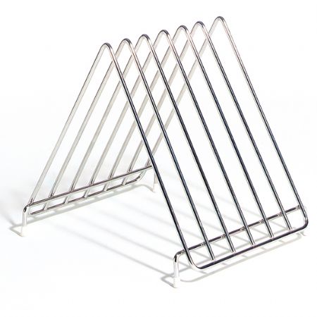 Support inox pour plaches 3 cm - 6 planches