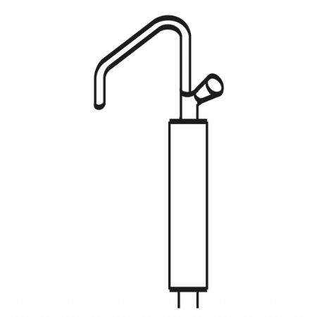 Colonne avec robinet d'eau pour insertion sur element neutre