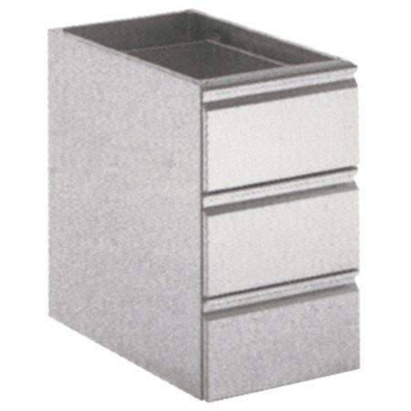 Bloc tiroir triple, 400x540 mm