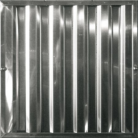Filtre  labyrinthe en acier inoxydable 400x400 mm