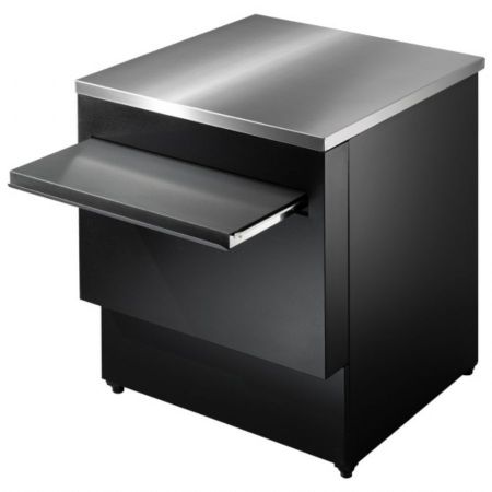 Meuble de caisse pour vitrine réfrigérée Terminal longueur 780 mm - Virtus - Z/TCASEVOK