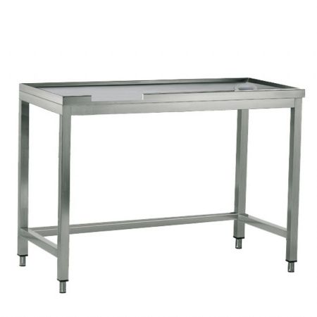 Table de triage droit trou machines sortie gauche, 2000 mm - Virtus - Z/TCD2000