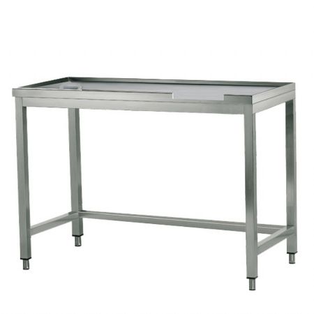 Table de triage gauche trou machines sortie droite 1600 mm - Virtus - Z/TCS1600