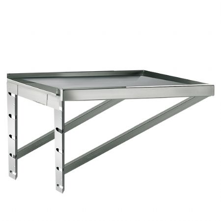 Etagre de sortie pour lave laisselle  capot - largeur 700 mm