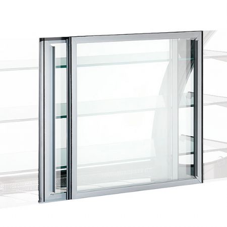 Portes coulissantes arrire en plexiglas pour BGD0015
