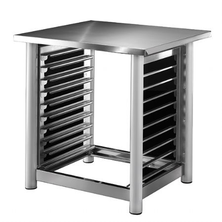 Support avec porte-plaques pour four convection lectrique 4/6x GN 1/1 - 40x60 cm