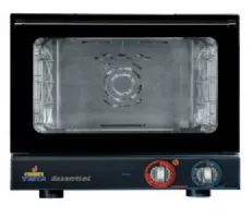 Four à convection professionnel électrique monophasé 3 niveaux 430x330 commandes manuelles - Vesta - 0E0343M