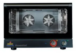 Four à convection professionnel électrique triphasé 3 niveaux 600x400 commandes manuelles - Vesta - 0E0364M