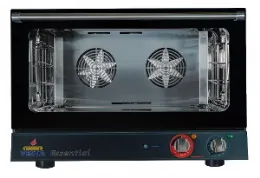 Four à convection avec vapeur professionnel électrique triphasé 3 niveaux 600x400 commandes manuelles - Vesta - 0E0364M_H Four à convection avec vapeur professionnel électrique triphasé 3 niveaux 600x400 commandes manuelles - Vesta - 0E0364M_H