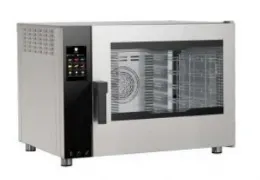 Four à convection avec vapeur professionnel gaz 4 niveaux 600x400 écran tactile lcd nettoyage automatique - vesta - 0g0464t_gas - Vesta - 0G0464T_GAS