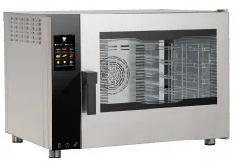 Four mixte professionnel gaz 5 niveaux GN 1/1 et 600x400 écran tactile LCD nettoyage automatique - Vesta - 0G0511T_GAS Four mixte professionnel gaz 5 niveaux GN 1/1 et 600x400 écran tactile LCD nettoyage automatique - Vesta - 0G0511T_GAS