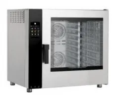 Four à convection avec vapeur professionnel gaz 6 niveaux 600x400 écran tactile LCD nettoyage automatique - Vesta - 0G0664T_GAS Four à convection avec vapeur professionnel gaz 6 niveaux 600x400 écran tactile LCD nettoyage automatique - Vesta - 0G0664T_GAS