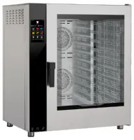 Four mixte professionnel gaz 10 niveaux GN 1/1 et 600x400 écran tactile LCD nettoyage automatique - Vesta - 0G1011T_GAS Four mixte professionnel gaz 10 niveaux GN 1/1 et 600x400 écran tactile LCD nettoyage automatique - Vesta - 0G1011T_GAS