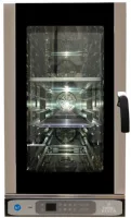 Four mixte professionnel SLIM électrique triphasé 10 niveaux GN 1/1 et 600x400 commandes numériques LCD - Vesta - 0I1011D Four mixte professionnel SLIM électrique triphasé 10 niveaux GN 1/1 et 600x400 commandes numériques LCD - Vesta - 0I1011D