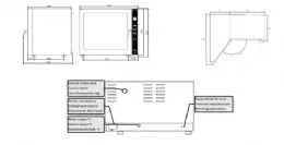 Photo 2 - Four à convection professionnel électrique triphasé 10 niveaux 600x400 commandes manuelles - vesta - 0l1064m - Vesta - 0L1064M