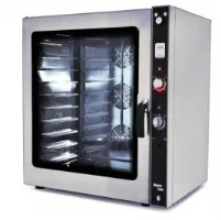 Four à convection professionnel électrique triphasé 10 niveaux 600x400 commandes manuelles - Vesta - 0L1064M Four à convection professionnel électrique triphasé 10 niveaux 600x400 commandes manuelles - Vesta - 0L1064M