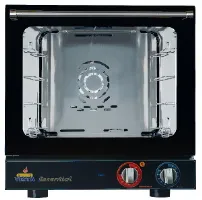 Four à convection professionnel électrique monophasé 4 niveaux 430x330 commandes manuelles - Vesta - 0N0443M