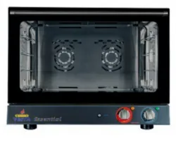 Four à convection avec vapeur professionnel électrique triphasé 4 niveaux 600x400 commandes manuelles - Vesta - 0N0464M_H