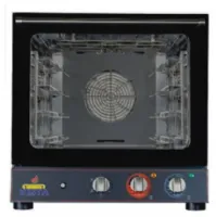 Four multifonction à convection professionnel électrique triphasé 4 niveaux 430x330 et GN 2/3 commandes manuelles - Vesta - 0S0443M_M