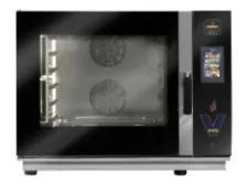 Four mixte professionnel EVO électrique triphasé 6 niveaux GN 1/1 écran tactile LCD nettoyage automatique - Vesta - 0V0611E Four mixte professionnel EVO électrique triphasé 6 niveaux GN 1/1 écran tactile LCD nettoyage automatique - Vesta - 0V0611E