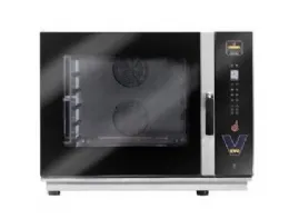 Four mixte professionnel EVO électrique triphasé 7 niveaux GN 1/1 commandes numériques LCD nettoyage automatique - Vesta - 0V0711D