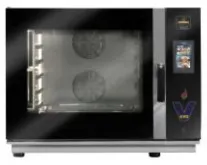 Four mixte professionnel EVO électrique triphasé 7 niveaux GN 1/1 écran tactile LCD nettoyage automatique - Vesta - 0V0711E