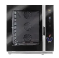 Four mixte professionnel EVO électrique triphasé 12 niveaux GN 1/1 commandes numériques LCD nettoyage automatique - Vesta - 0V1211D
