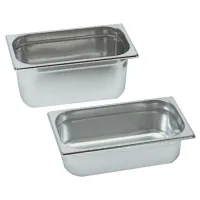 Bac gastronorm 1/3 en acier inoxydable 7,9 litres - Diamond - 1/3-200 Bac gastronorm 1/3 en acier inoxydable 7,9 litres - Diamond - 1/3-200